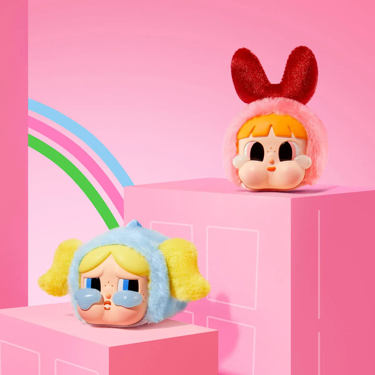 Crybaby Powerpuff girls Pop Mart México, Display